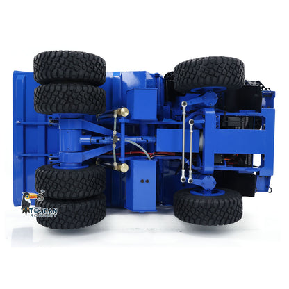 1/20 793D Radio Controlled Miner Truck Assembled Painted Metal Hydraulic System Dumper Car Model I6X Radio Warning Lights