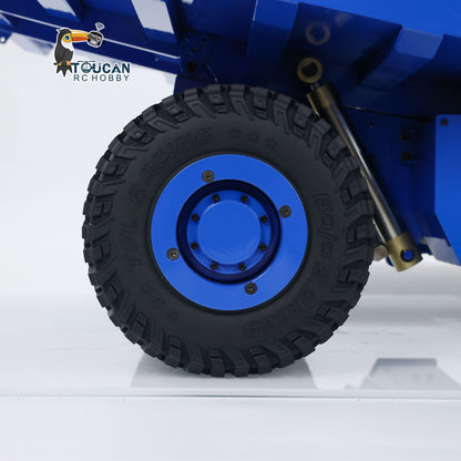 TOUCAN RC HOBBY  793D Metal 1/20 RC Hydraulic Mine Truck Heavy Duty Remote Control Dumper RTR 2Speed Gearbox Flysky I6X Radio Light System