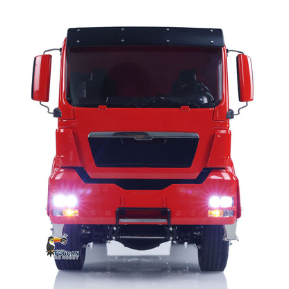 LESU Metal 1/14 RC Hydraulic Swing Arm Garbage Dump Truck 4X4 Remote Control Skip Loader RTR TGS Light Sound ST8 Radio Battery