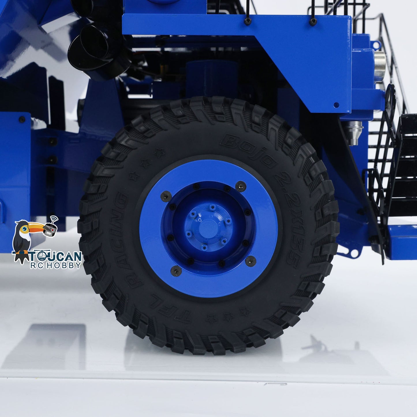 1/20 793D Radio Controlled Miner Truck Assembled Painted Metal Hydraulic System Dumper Car Model I6X Radio Warning Lights