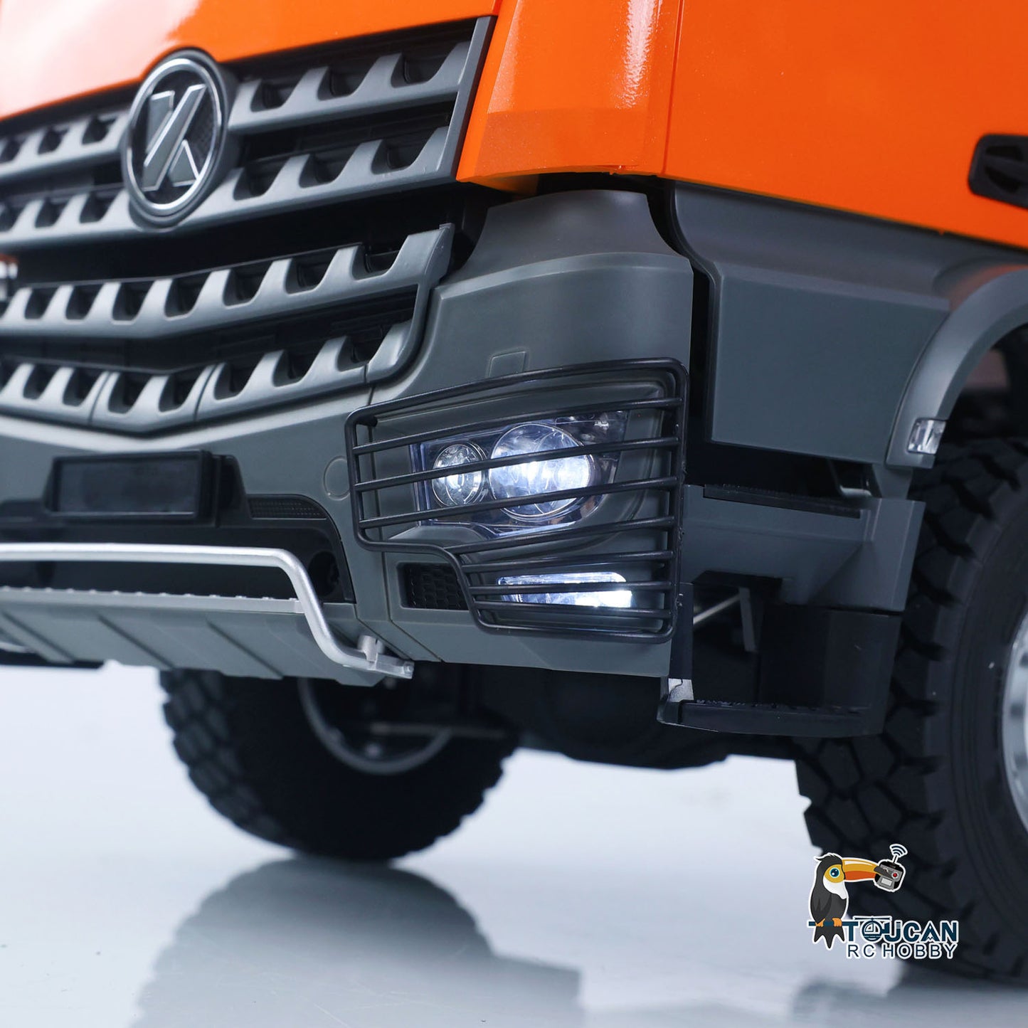 US Stock 1/14 2.4G Remote Control Electric Lifting Dumper 5702 Model 6*6 Tipper Vehicle 2Speed Sound Light Motor RTR Car Gifts Adults