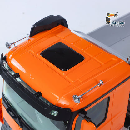 Fast Free Shipping 1/14 2.4G Remote Control Electric Lifting Dumper 5702 Model 6*6 Tipper Vehicle 2Speed Sound Light Motor RTR Car