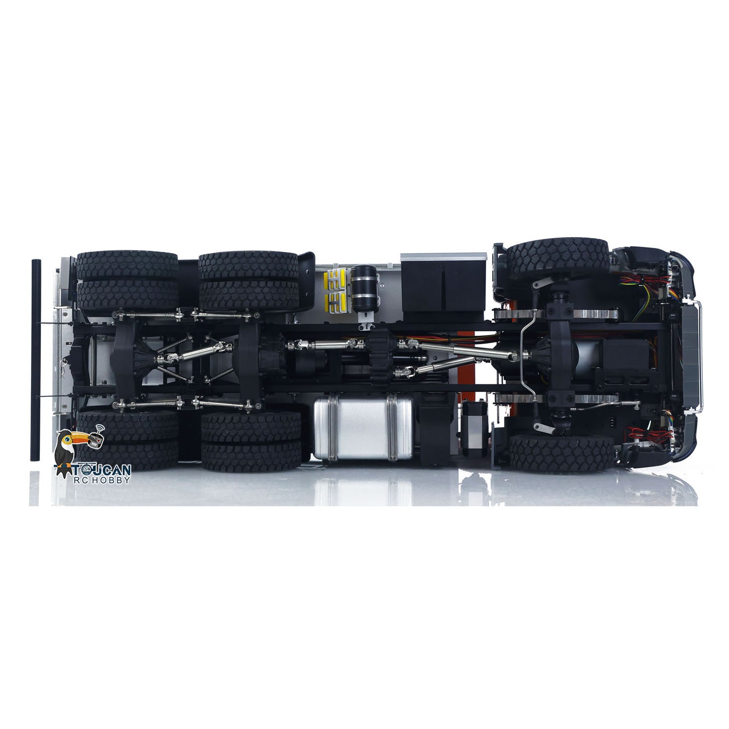 US Stock 1/14 2.4G Remote Control Electric Lifting Dumper 5702 Model 6*6 Tipper Vehicle 2Speed Sound Light Motor RTR Car Gifts Adults