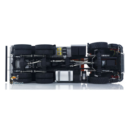 US Stock 1/14 2.4G Remote Control Electric Lifting Dumper 5702 Model 6*6 Tipper Vehicle 2Speed Sound Light Motor RTR Car Gifts Adults