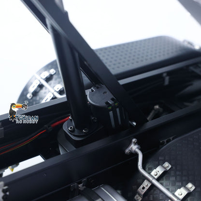 US Stock 1/14 2.4G Remote Control Electric Lifting Dumper 5702 Model 6*6 Tipper Vehicle 2Speed Sound Light Motor RTR Car Gifts Adults