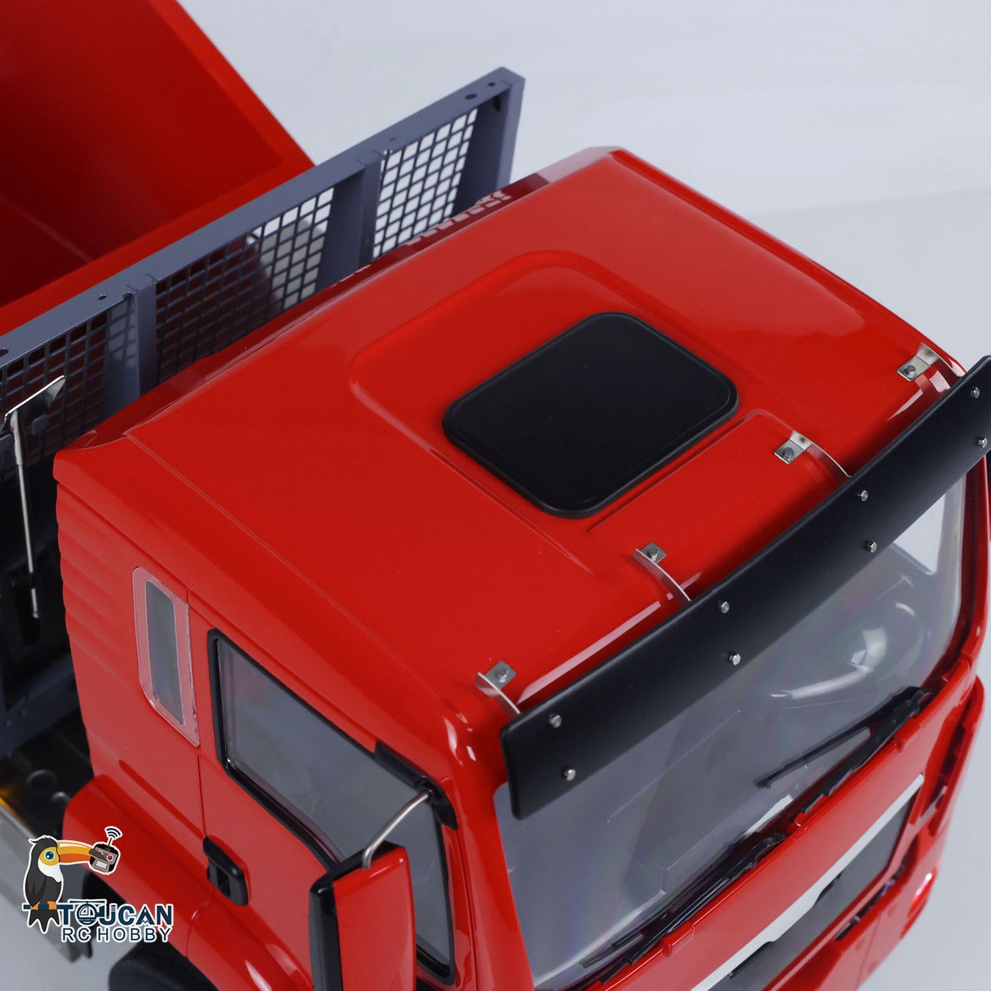 LESU Z0068 1/14 Metal 4x4 Hydraulic Swing Arm Garbage Vehicle 3 Speed Transmission Lock Differential Axles for Backyard Fun