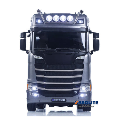 IN Stock HUINA 770S 1/18 Plastic 6x4 RC Tractor Truck 1501 PRO with 19CH 2.4G Radio Controller Light Sound for Hobbyists Outdoor Play