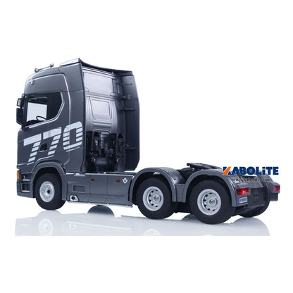 IN Stock HUINA 770S 1/18 Plastic 6x4 RC Tractor Truck 1501 PRO with 19CH 2.4G Radio Controller Light Sound for Hobbyists Outdoor Play