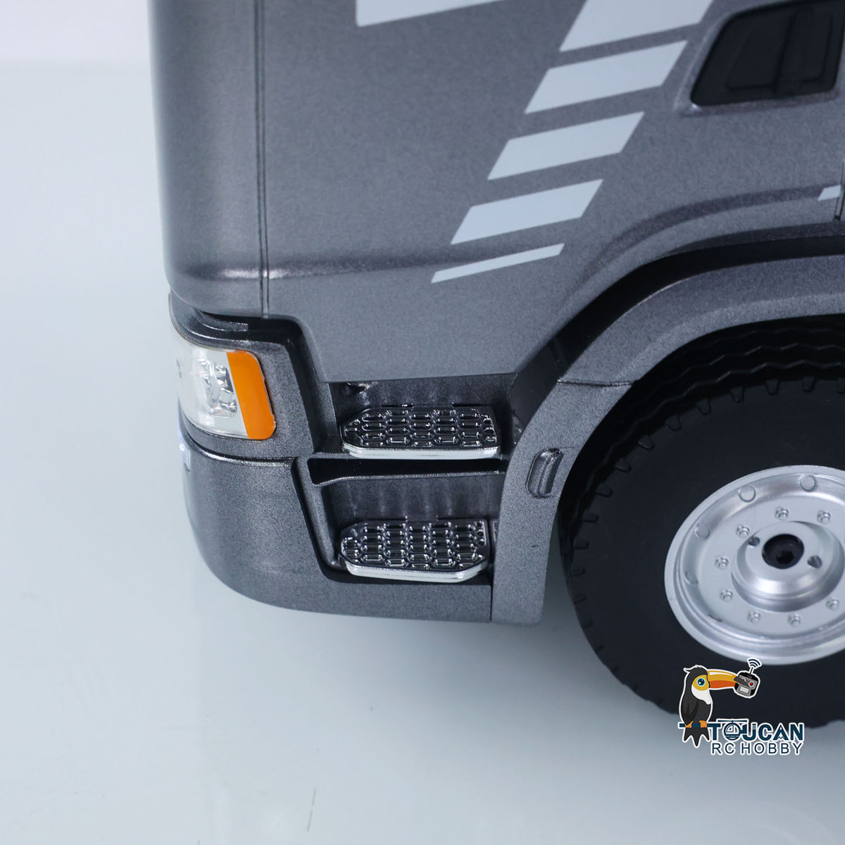 TOUCAN RC HOBBY US Stock HUINA 1501PRO 6X4 Electric 1/18 Remote Control Tractor Truck RC Lorry Vehicle Light Sound Effect Battery