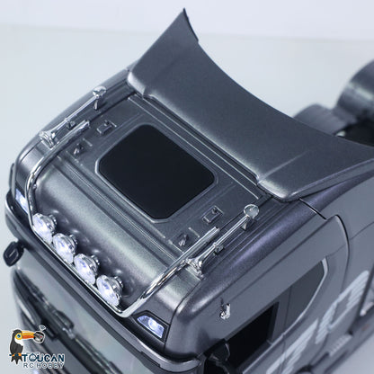 TOUCAN RC HOBBY US Stock HUINA 1501PRO 6X4 Electric 1/18 Remote Control Tractor Truck RC Lorry Vehicle Light Sound Effect Battery