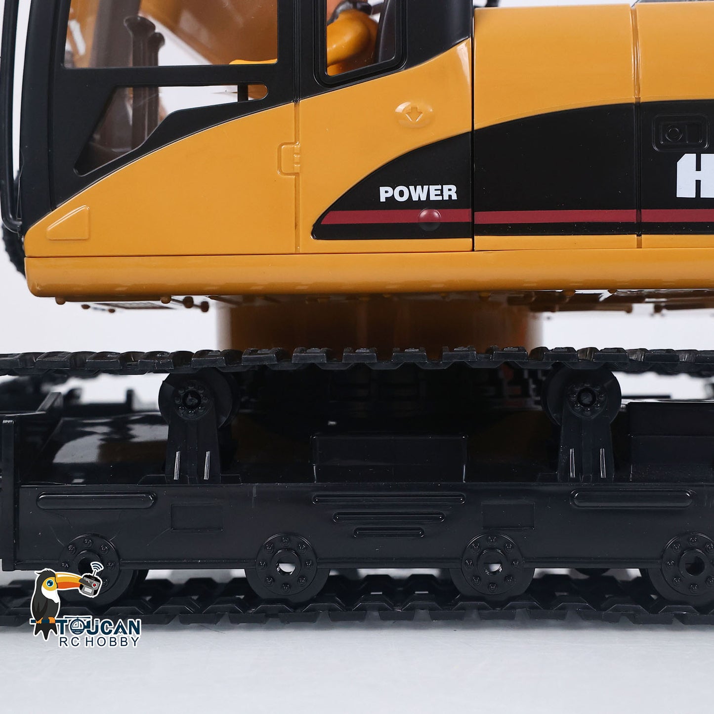 US Stock HUINA 1/14 RC Electric Excavator 1535 Remote Control Digger 15CH 2.4G Radio Finished Toy Model Battery Sound Light Effects