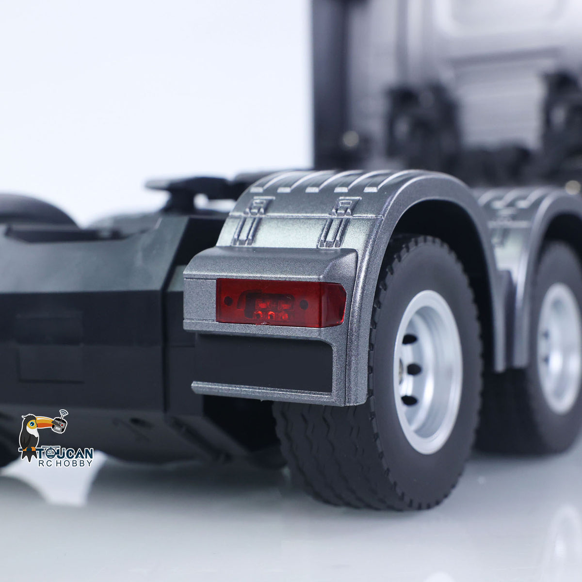 TOUCAN RC HOBBY US Stock HUINA 1501PRO 6X4 Electric 1/18 Remote Control Tractor Truck RC Lorry Vehicle Light Sound Effect Battery