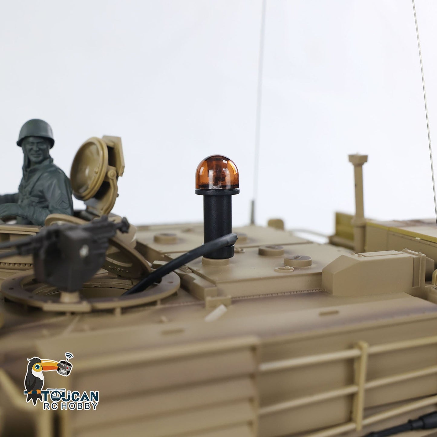 TOUCAN RC HOBBY Henglong 1/16 TK7.0 Plastic USA M1A2 Abrams 3918 German Leopard2A6 3889 RTR RC Tank BB Infrared Combat Smoke Barrel Recoil Sound Light System