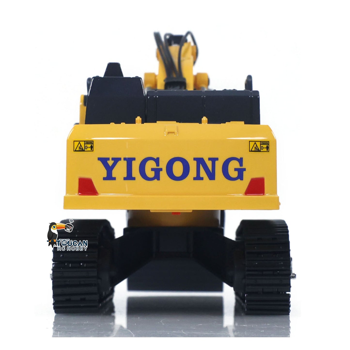In Stock 1/50 Mini Plastic RC Excavator Toy PC520 RTR Electric Lifting Wheel Digger N20S Motor Metal Track Bucket Lights Sound Radio Control Battery