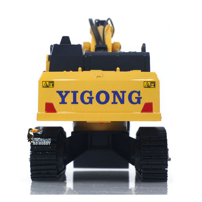 In Stock 1/50 Mini Plastic RC Excavator Toy PC520 RTR Electric Lifting Wheel Digger N20S Motor Metal Track Bucket Lights Sound Radio Control Battery