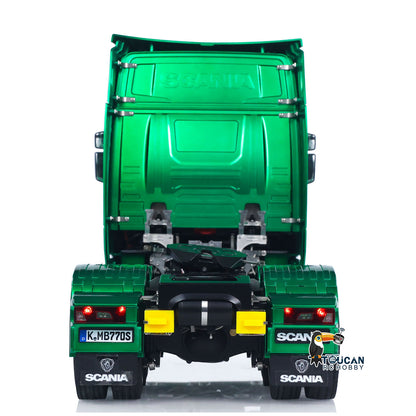 US Stock 1/14 KABOLITE RC Tractor Truck SC 770S 100 6X6 2Speed Romote Control Vehicle Axle Locks Metal Chassis Rail Openable Door RTR