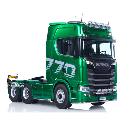 US Stock 1/14 KABOLITE RC Tractor Truck SC 770S 100 6X6 2Speed Romote Control Vehicle Axle Locks Metal Chassis Rail Openable Door RTR