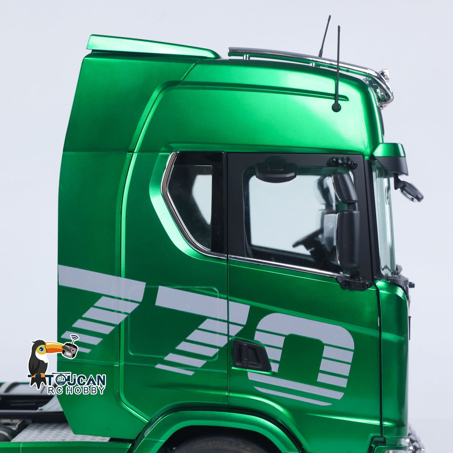 US Stock 1/14 KABOLITE RC Tractor Truck SC 770S 100 6X6 2Speed Romote Control Vehicle Axle Locks Metal Chassis Rail Openable Door RTR