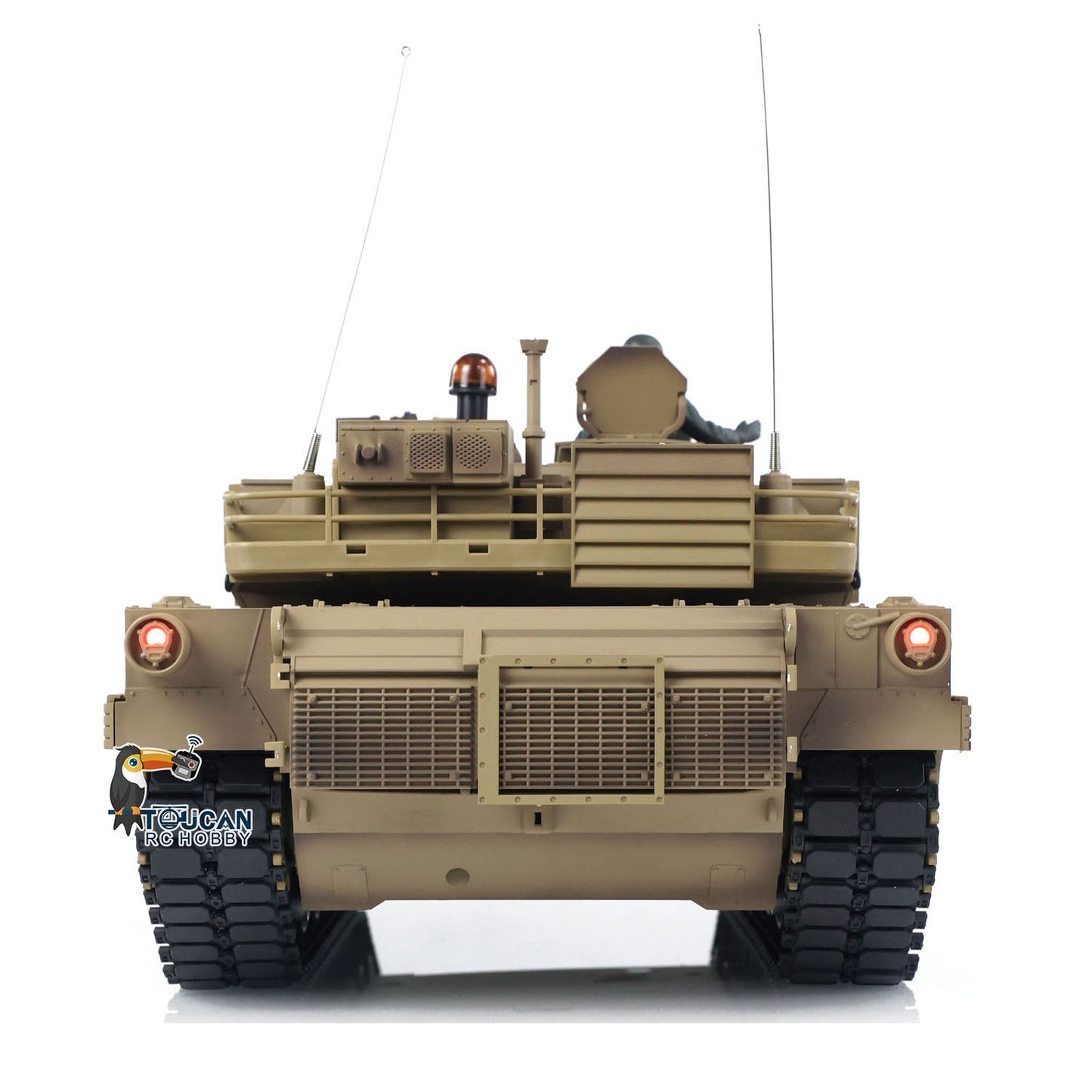 TOUCAN RC HOBBY Henglong 1/16 TK7.0 Plastic USA M1A2 Abrams 3918 German Leopard2A6 3889 RTR RC Tank BB Infrared Combat Smoke Barrel Recoil Sound Light System