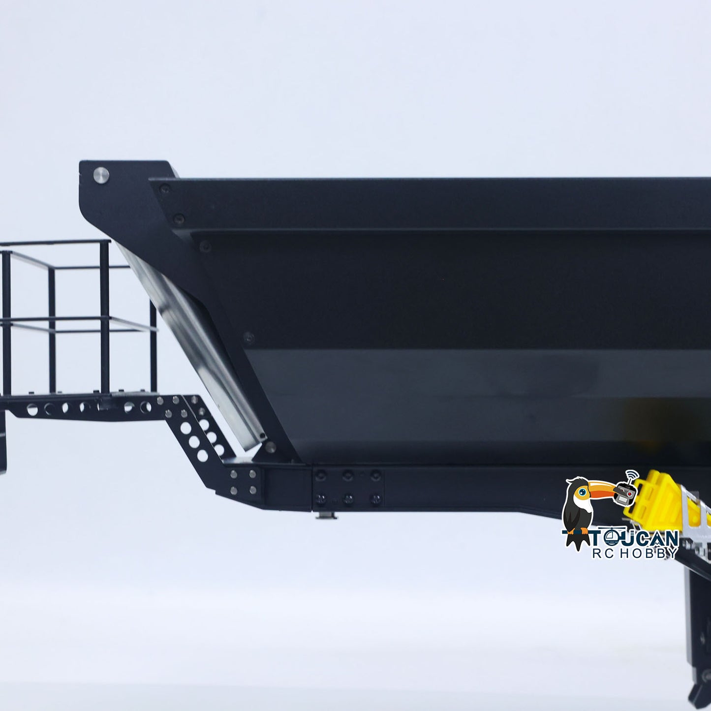 Pre-order US Stock Kabolite 1/14 Metal Remote Control 3Axles Electric Lifting Semi Trailer Dumper for RC Tractor Truck SC 770S 100 Battery Charger