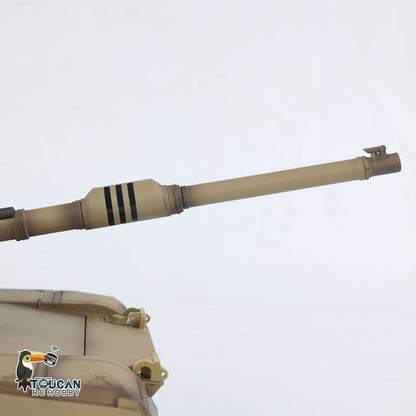 TOUCAN RC HOBBY Henglong 1/16 TK7.0 Plastic USA M1A2 Abrams 3918 German Leopard2A6 3889 RTR RC Tank BB Infrared Combat Smoke Barrel Recoil Sound Light System