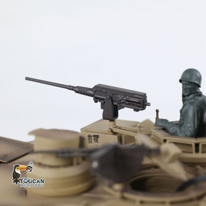 TOUCAN RC HOBBY Henglong 1/16 TK7.0 Plastic USA M1A2 Abrams 3918 German Leopard2A6 3889 RTR RC Tank BB Infrared Combat Smoke Barrel Recoil Sound Light System