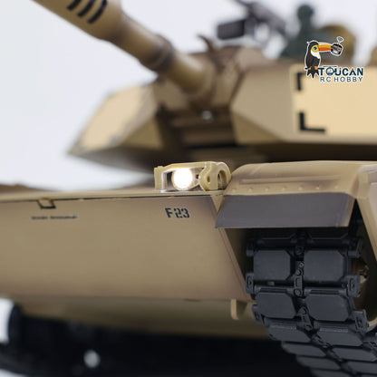 TOUCAN RC HOBBY Henglong 1/16 TK7.0 Plastic USA M1A2 Abrams 3918 German Leopard2A6 3889 RTR RC Tank BB Infrared Combat Smoke Barrel Recoil Sound Light System