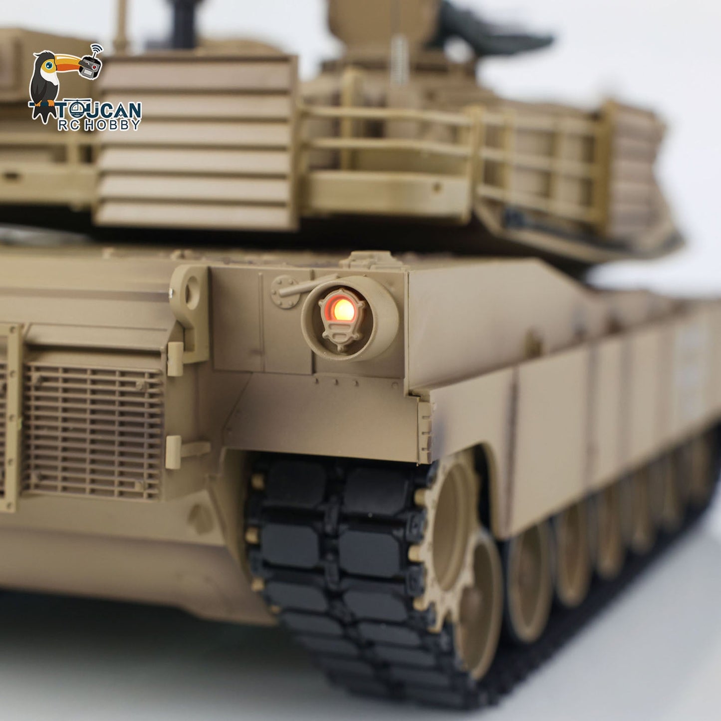 TOUCAN RC HOBBY Henglong 1/16 TK7.0 Plastic USA M1A2 Abrams 3918 German Leopard2A6 3889 RTR RC Tank BB Infrared Combat Smoke Barrel Recoil Sound Light System