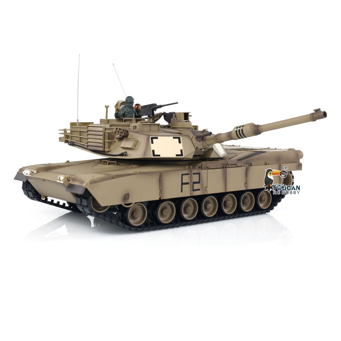 TOUCAN RC HOBBY Henglong 1/16 TK7.0 Plastic USA M1A2 Abrams 3918 German Leopard2A6 3889 RTR RC Tank BB Infrared Combat Smoke Barrel Recoil Sound Light System