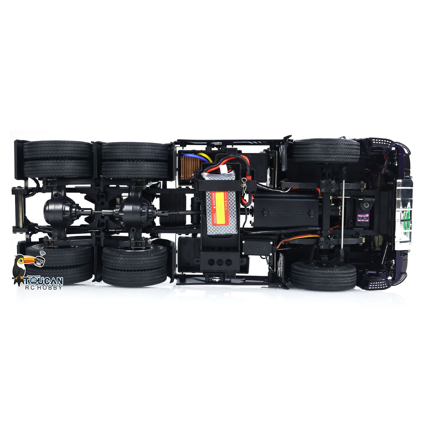 1/14 Remote Control Tractor Truck 6x4 RTR RC Lorry Car 3-speed Gearbox Sounds Lights