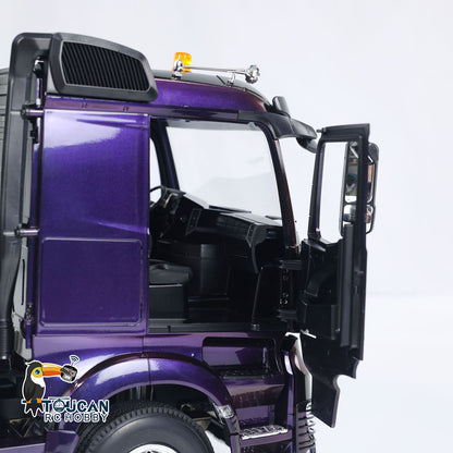 1/14 Remote Control Tractor Truck 6x4 RTR RC Lorry Car 3-speed Gearbox Sounds Lights