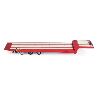 Degree Metal 3Axle Trailer 994 Electric Support Leg Winch For 1/14 TAMIYA Remote Control Tractor Truck DIY Model RC Excavator