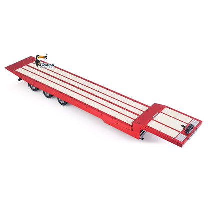 In Stock Degree Metal 3Axle Trailer 994 Electric Support Leg Winch For 1/14 TAMIYA Remote Control Tractor Truck DIY Model RC Excavator