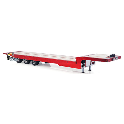 Degree Metal 3Axle Trailer 994 Electric Support Leg Winch For 1/14 TAMIYA Remote Control Tractor Truck DIY Model RC Excavator