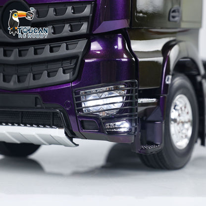 1/14 Remote Control Tractor Truck 6x4 RTR RC Lorry Car 3-speed Gearbox Sounds Lights