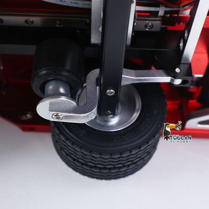 In Stock Degree Metal 3Axle Trailer 994 Electric Support Leg Winch For 1/14 TAMIYA Remote Control Tractor Truck DIY Model RC Excavator