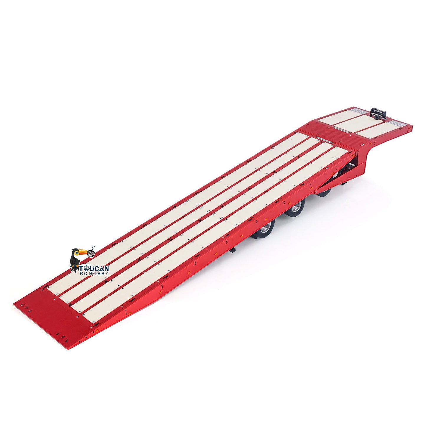 In Stock Degree Metal 3Axle Trailer 994 Electric Support Leg Winch For 1/14 TAMIYA Remote Control Tractor Truck DIY Model RC Excavator