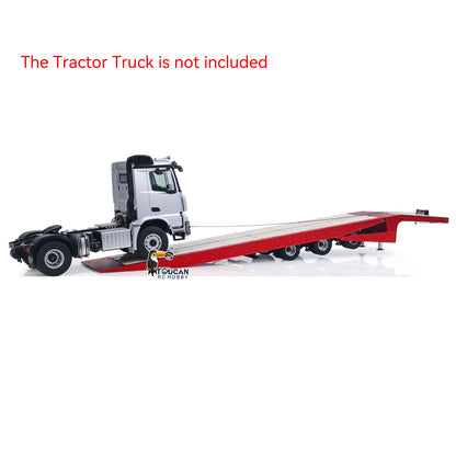 Degree Metal 3Axle Trailer 994 Electric Support Leg Winch For 1/14 TAMIYA Remote Control Tractor Truck DIY Model RC Excavator