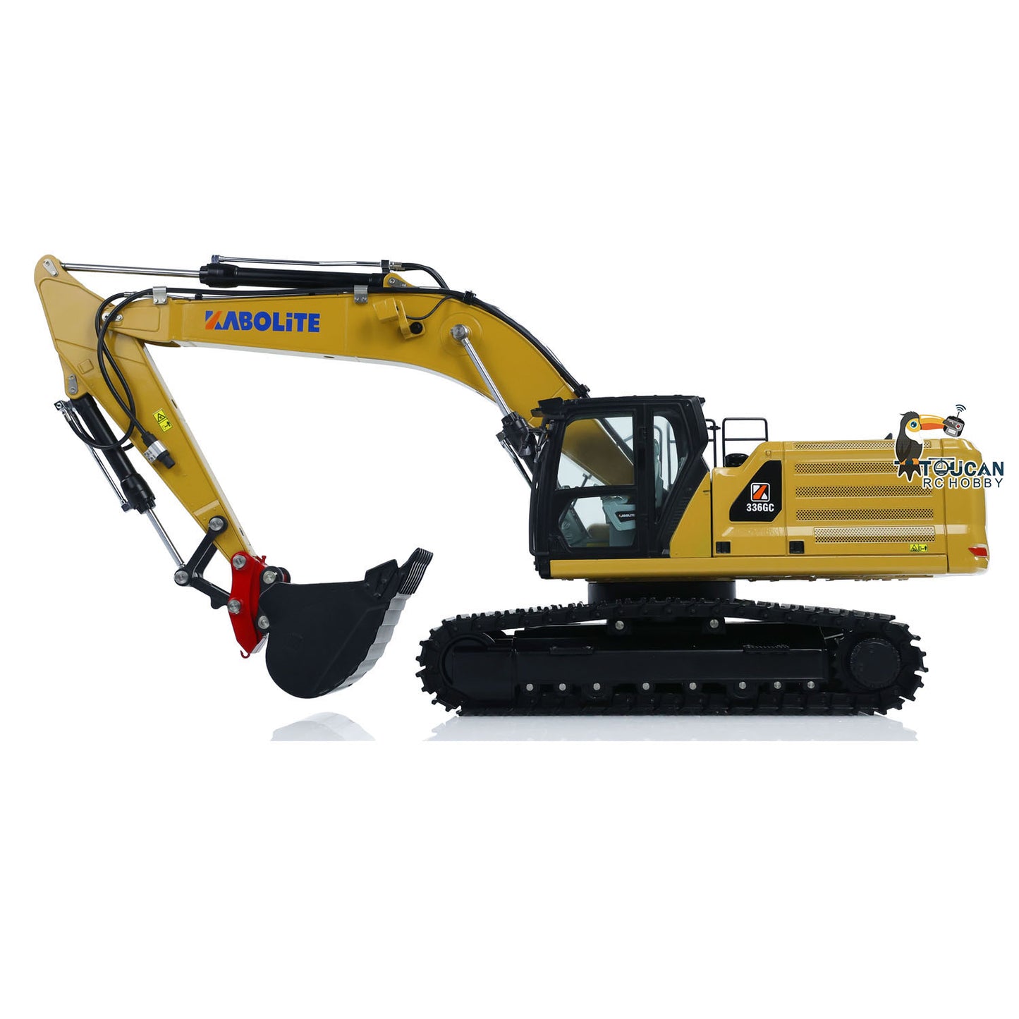 Pre-order Kabolite K961 100S PRO Metal 1/18 RC Hydraulic Excavator RTR Remote Control Digger Flysky ST8 Radio 2S Battery Electric Claw Hammer Ripper Quick-release Coupler Light Sound