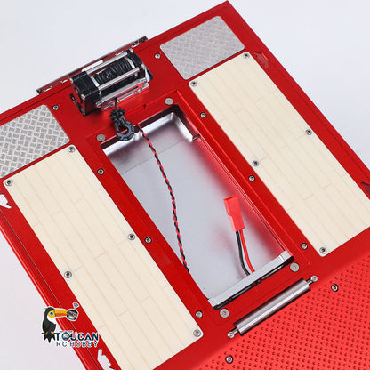 In Stock Degree Metal 3Axle Trailer 994 Electric Support Leg Winch For 1/14 TAMIYA Remote Control Tractor Truck DIY Model RC Excavator