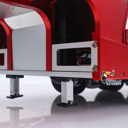 In Stock Degree Metal 3Axle Trailer 994 Electric Support Leg Winch For 1/14 TAMIYA Remote Control Tractor Truck DIY Model RC Excavator