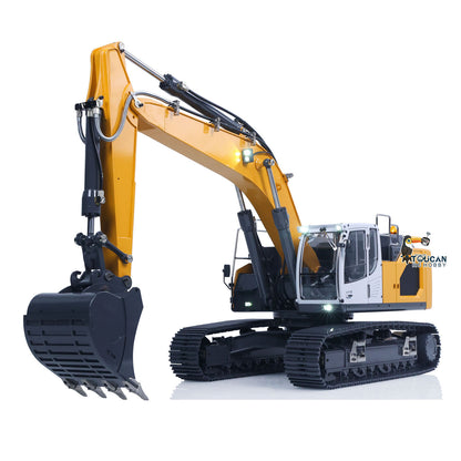 In Stock 1/14 XDRC Metal Hydraulic RC Excavator 945 Remote Control Digger Sound Light System Assembled Painted Hobby ModeINl