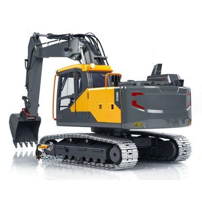 IN STOCK EC160E 1:14 3 Arms RC Hydraulic Excavator Remote Control Diggers Painted and Assembled Construction Vehicle Hobby Model Standard Version