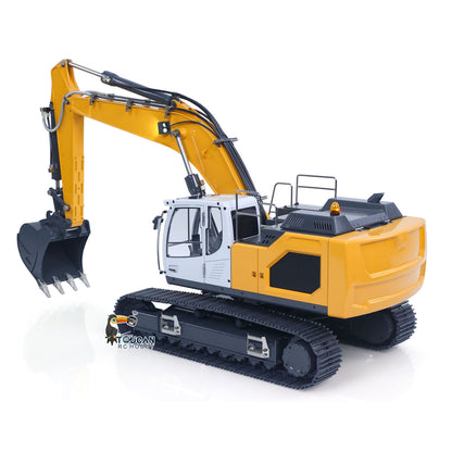 TOUCAN RC HOBBY 945 1/14 Metal RC RTR Hydraulic Excavator Brushless Driving Motor Quick Coupler I6S Controller Rotating Light for Construction Vehicle Collectors