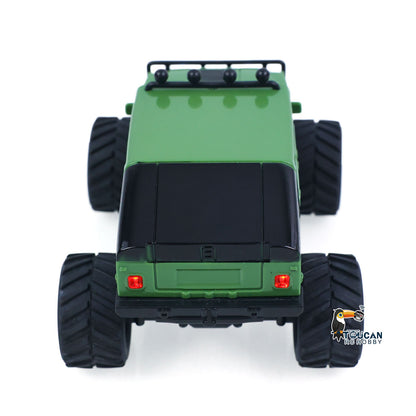 JIABAILE 3604/3604A 1/36 4WD Plastic Remote Controlled Off-Road Vehicles RTR Mini Crawler Car Battery Light System Outdoor