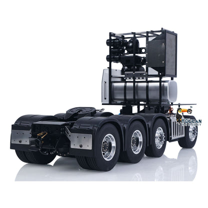 In Stock LESU Metal RC Assembled Heavy-duty Chassis for 1/14 Scale 1851 3363 Tractor Truck 3 Speed Transmission Highline Equipment Rack Truck UpgradeParts