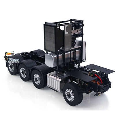 In Stock LESU Metal RC Assembled Heavy-duty Chassis for 1/14 Scale 1851 3363 Tractor Truck 3 Speed Transmission Highline Equipment Rack Truck UpgradeParts