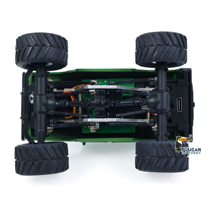 JIABAILE 3604/3604A 1/36 4WD Plastic Remote Controlled Off-Road Vehicles RTR Mini Crawler Car Battery Light System Outdoor