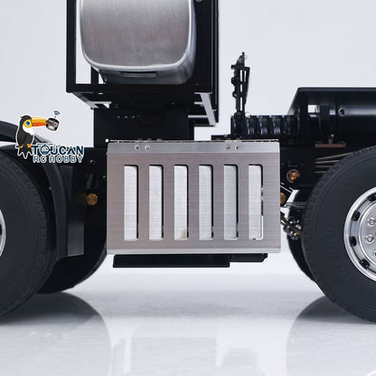 In Stock LESU Metal RC Assembled Heavy-duty Chassis for 1/14 Scale 1851 3363 Tractor Truck 3 Speed Transmission Highline Equipment Rack Truck UpgradeParts