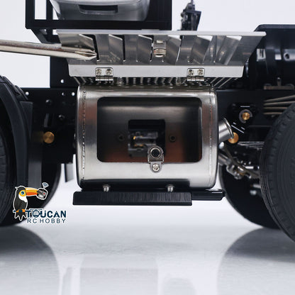 In Stock LESU Metal RC Assembled Heavy-duty Chassis for 1/14 Scale 1851 3363 Tractor Truck 3 Speed Transmission Highline Equipment Rack Truck UpgradeParts